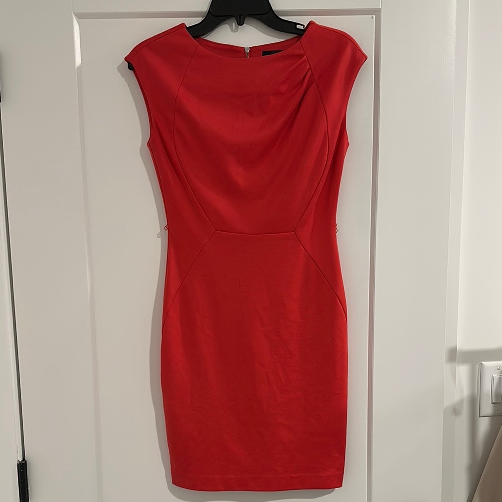 Elegant Red/Watermelon Color Dress